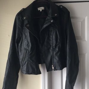Charlotte Russe leather jacket